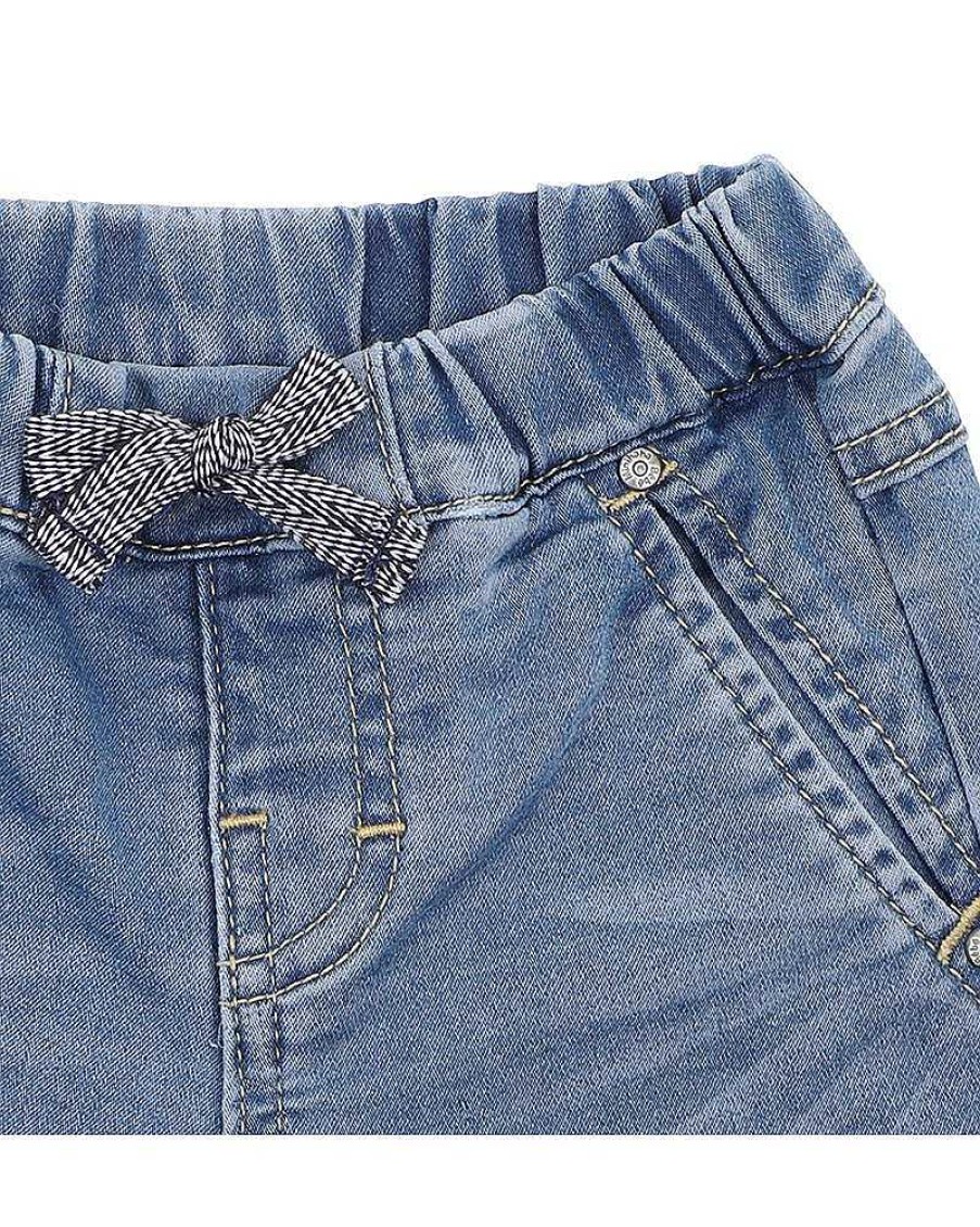 BEBE Boys Knit Denim Shorts