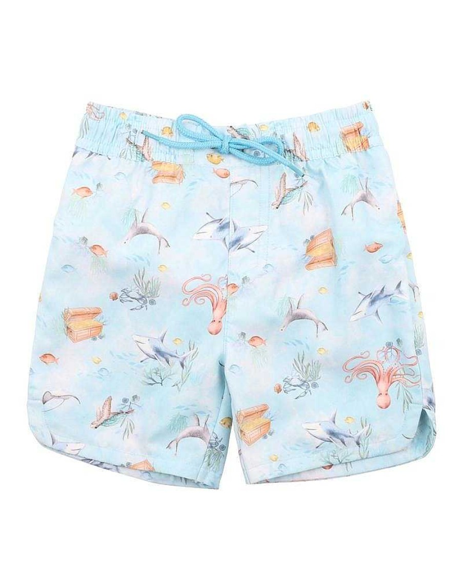 MINIHAHA Flinn Print Boardshorts 3-7Yrs