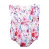 BEBE Sadie Floral Frill Bodysuit