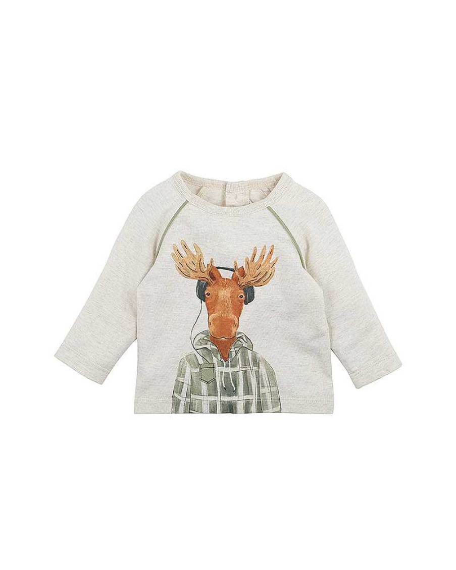 BEBE Scout Moose Ls Tee