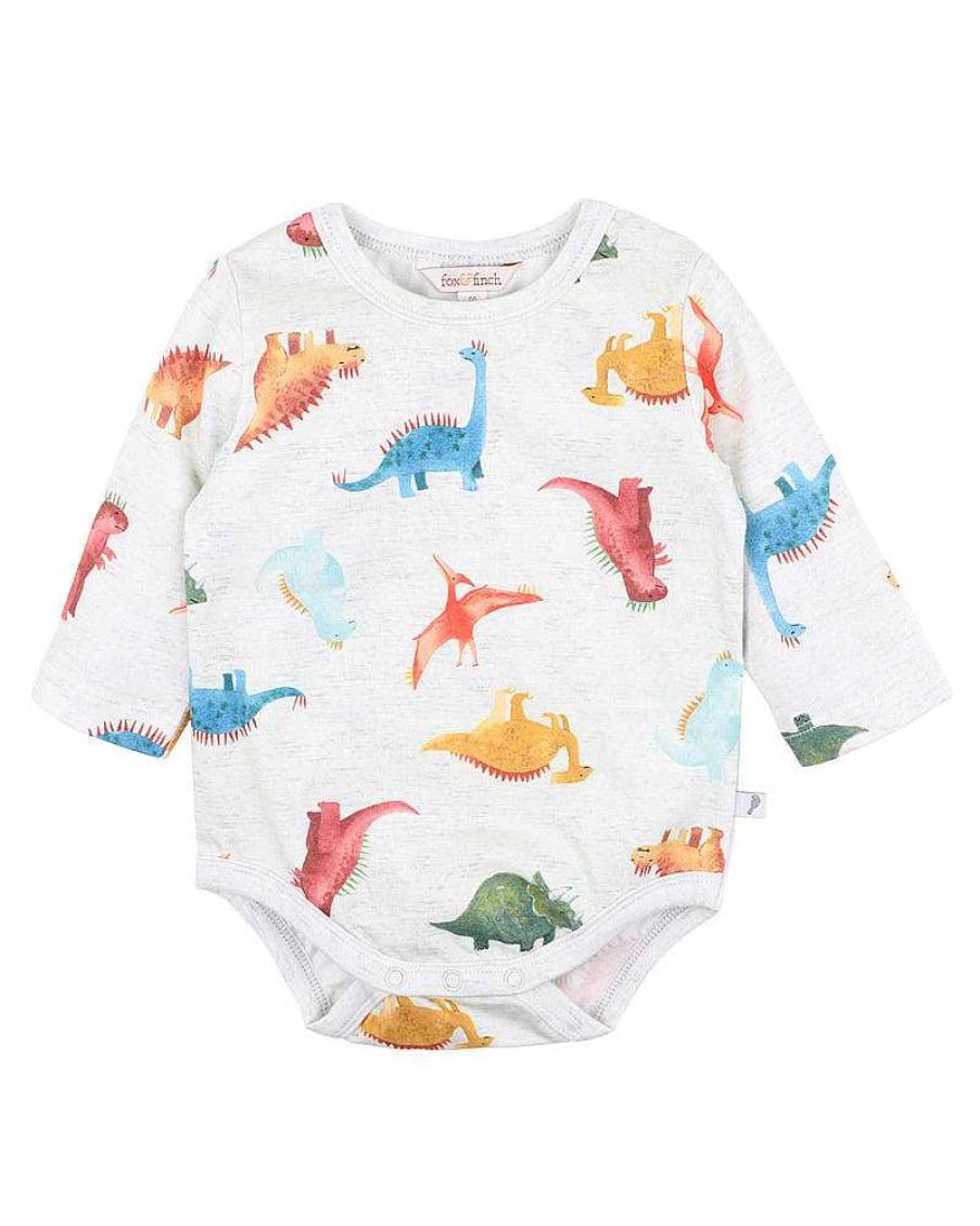 FOX & FINCH T-Rex Print Bodysuit