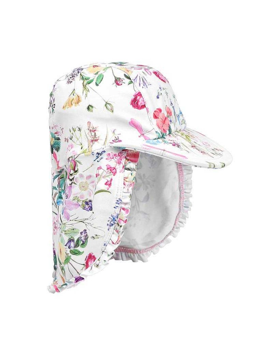 MINIHAHA Allegra Legionnaire Hat White