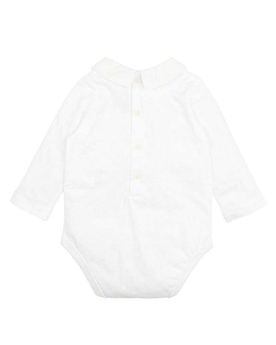 BEBE Liam Emb. Collar Bodysuit