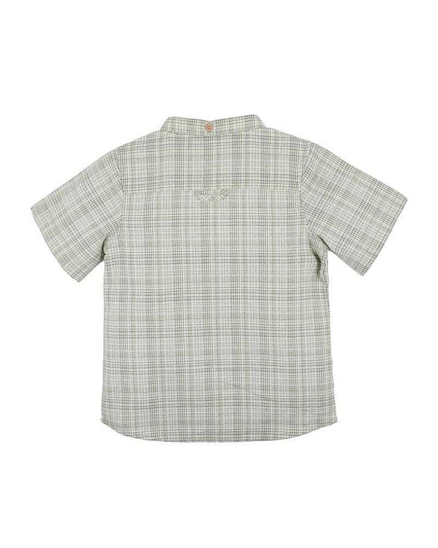 FOX & FINCH Lizard Check Shirt 3-7Yrs