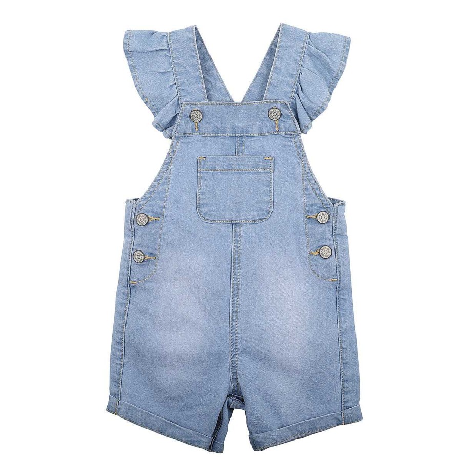 FOX & FINCH Girls Denim Playsuit