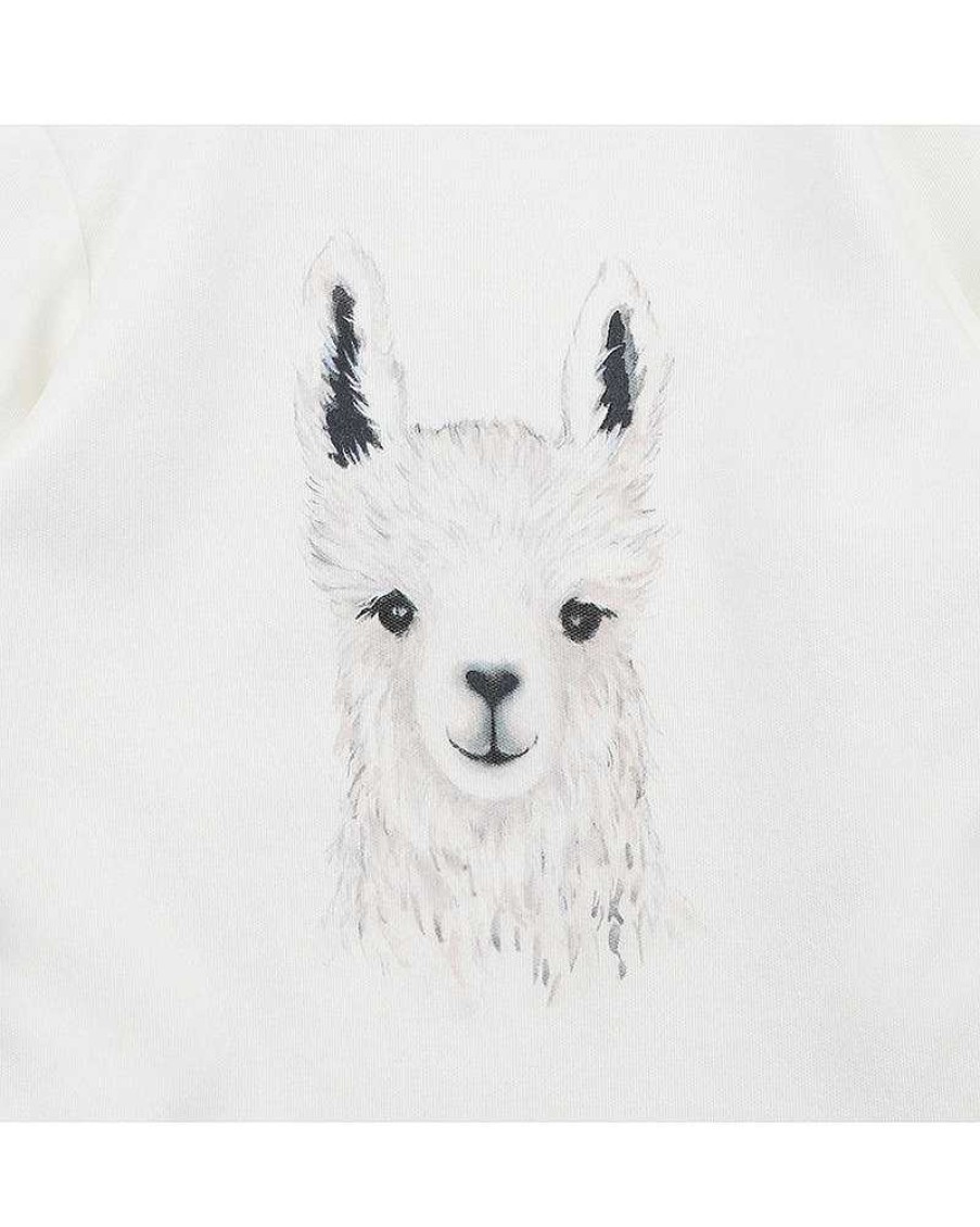 BEBE Llama Face Bodysuit