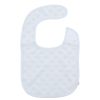 BÉBÉ Blue Spot Layette Reversible Velcro Bib