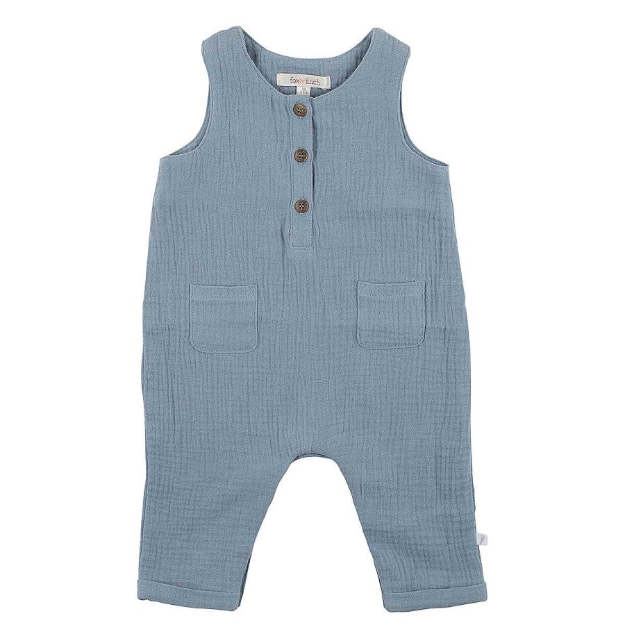 FOX & FINCH Toucan Crinkle Romper