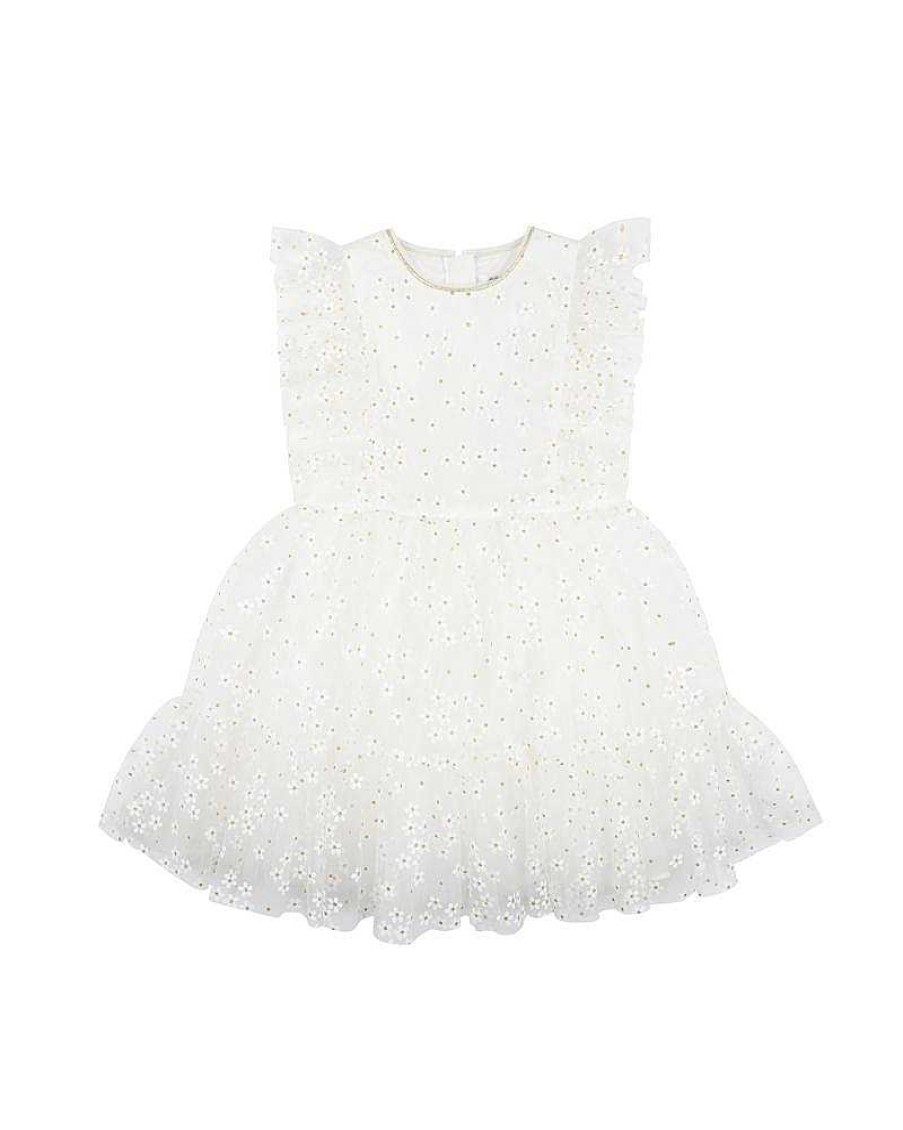 BEBE Daisy Glitter Dress 3-7Yrs