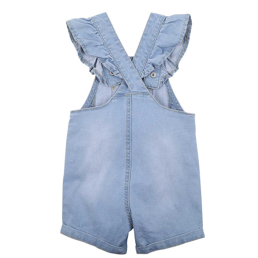 FOX & FINCH Girls Denim Playsuit