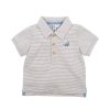 BEBE Dino Stripe Polo