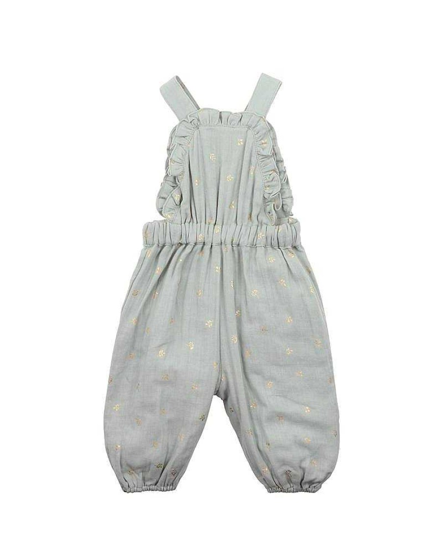 BEBE Olive Foil Print Playsuit