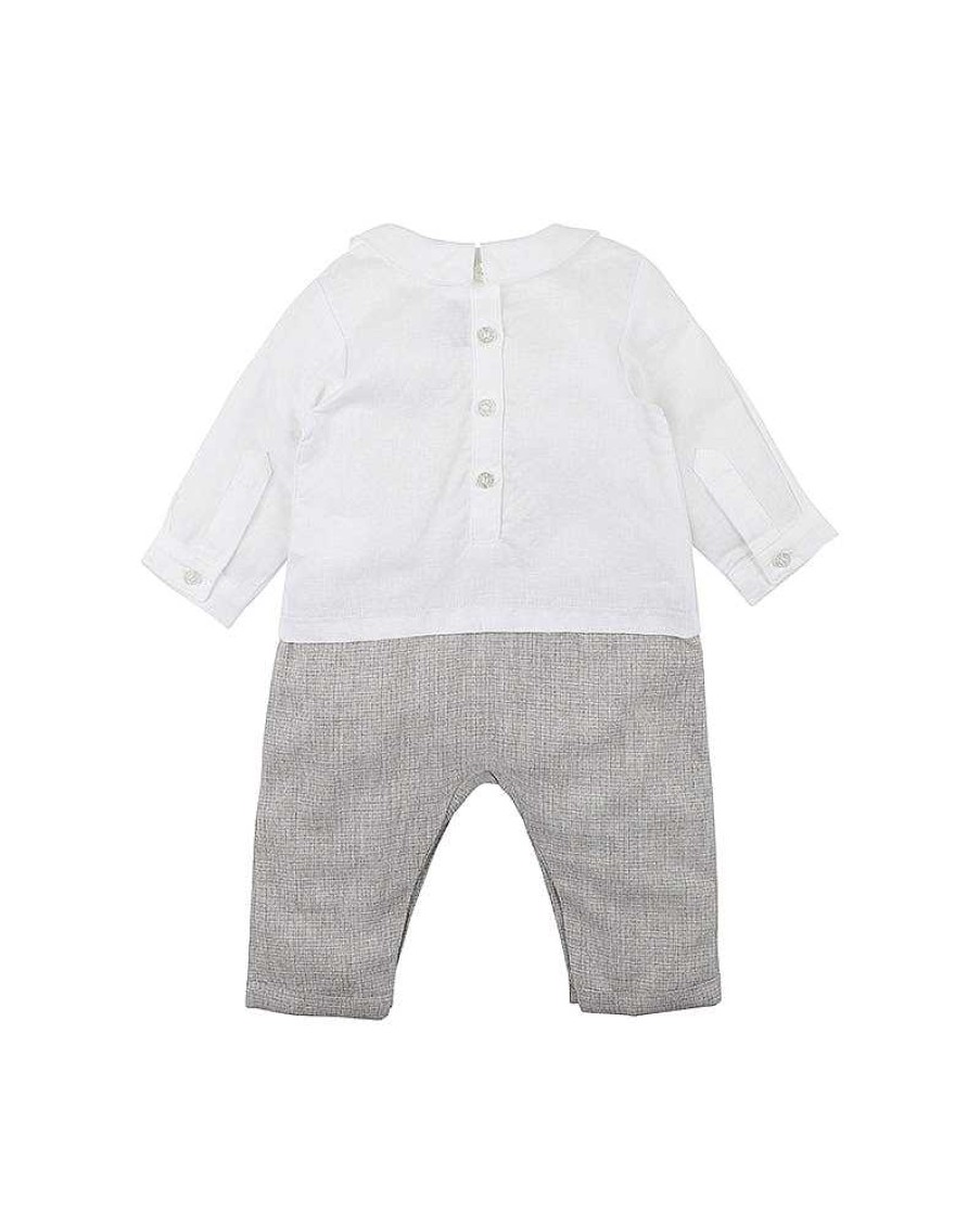 BEBE Albert Collared Romper