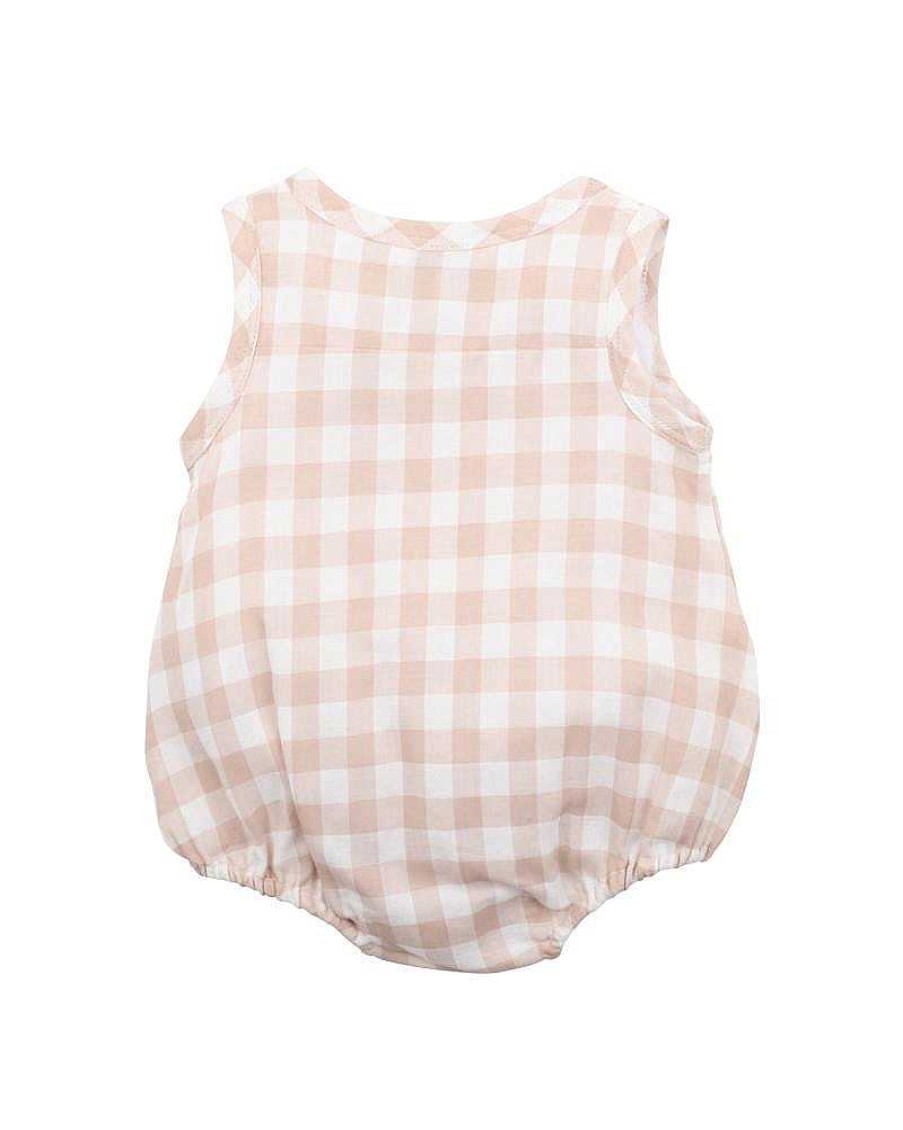 BEBE Quinn Check Bodysuit