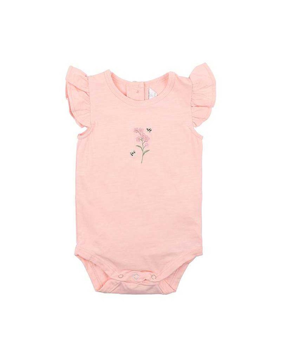 BEBE Peggy Floral Bee Bodysuit