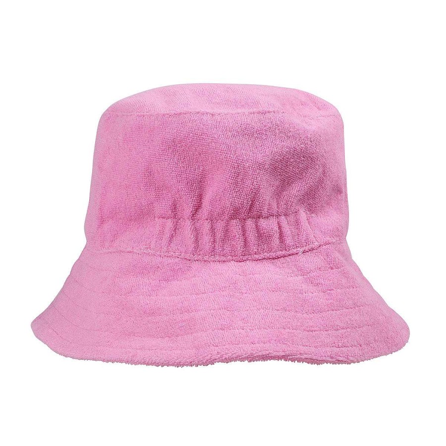 BÉBÉ Summer Pink Terry Sun Hat