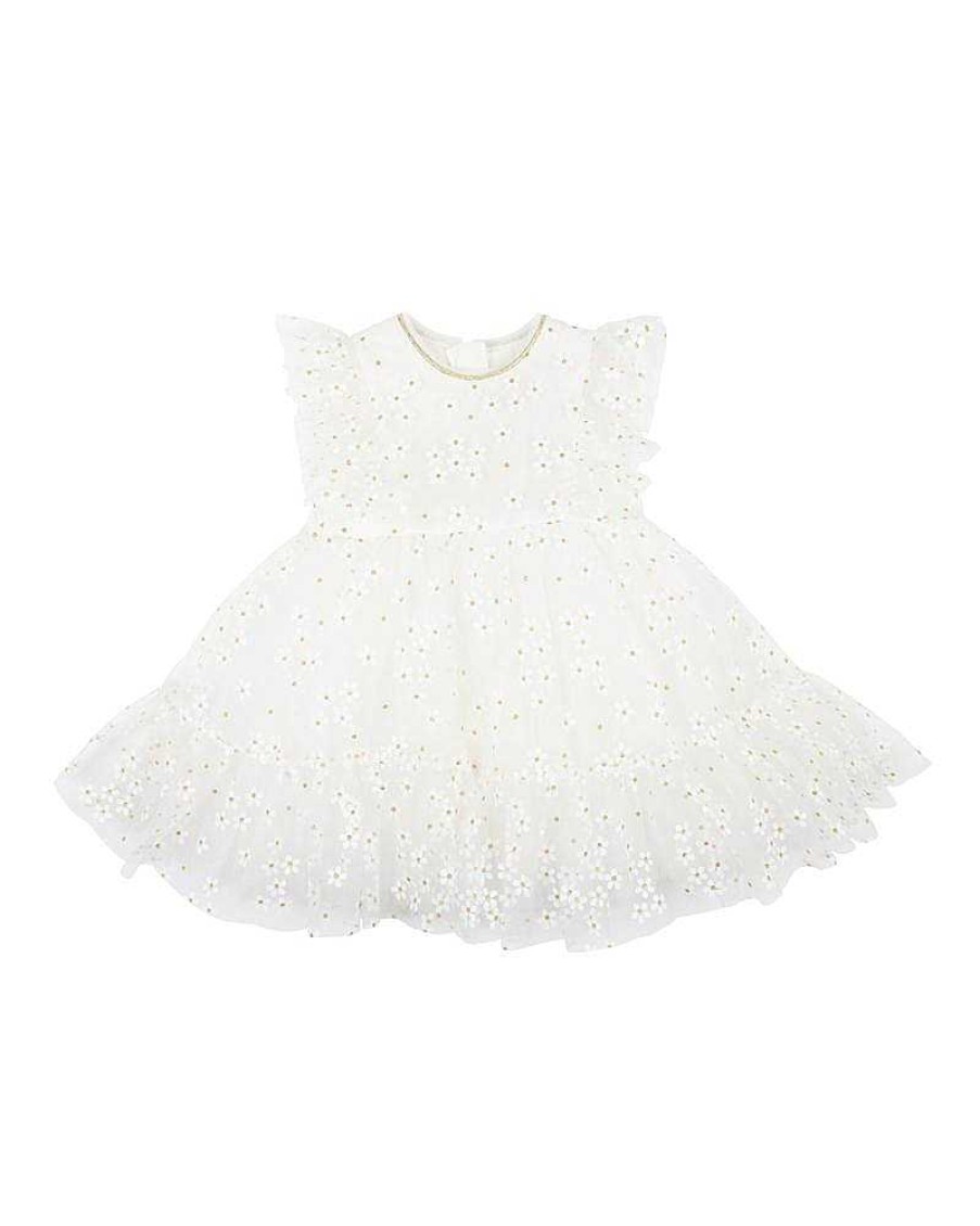 BEBE Daisy Glitter Dress