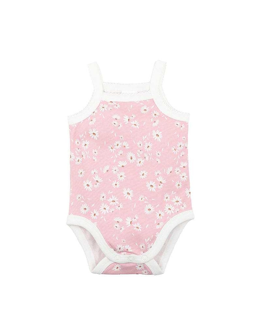 BEBE WHITE LABEL ORGANIC Margherita Organic Singlet Bodysuit