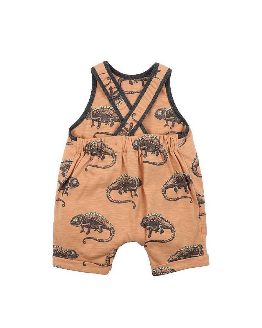 FOX & FINCH Chameleon Print Overall