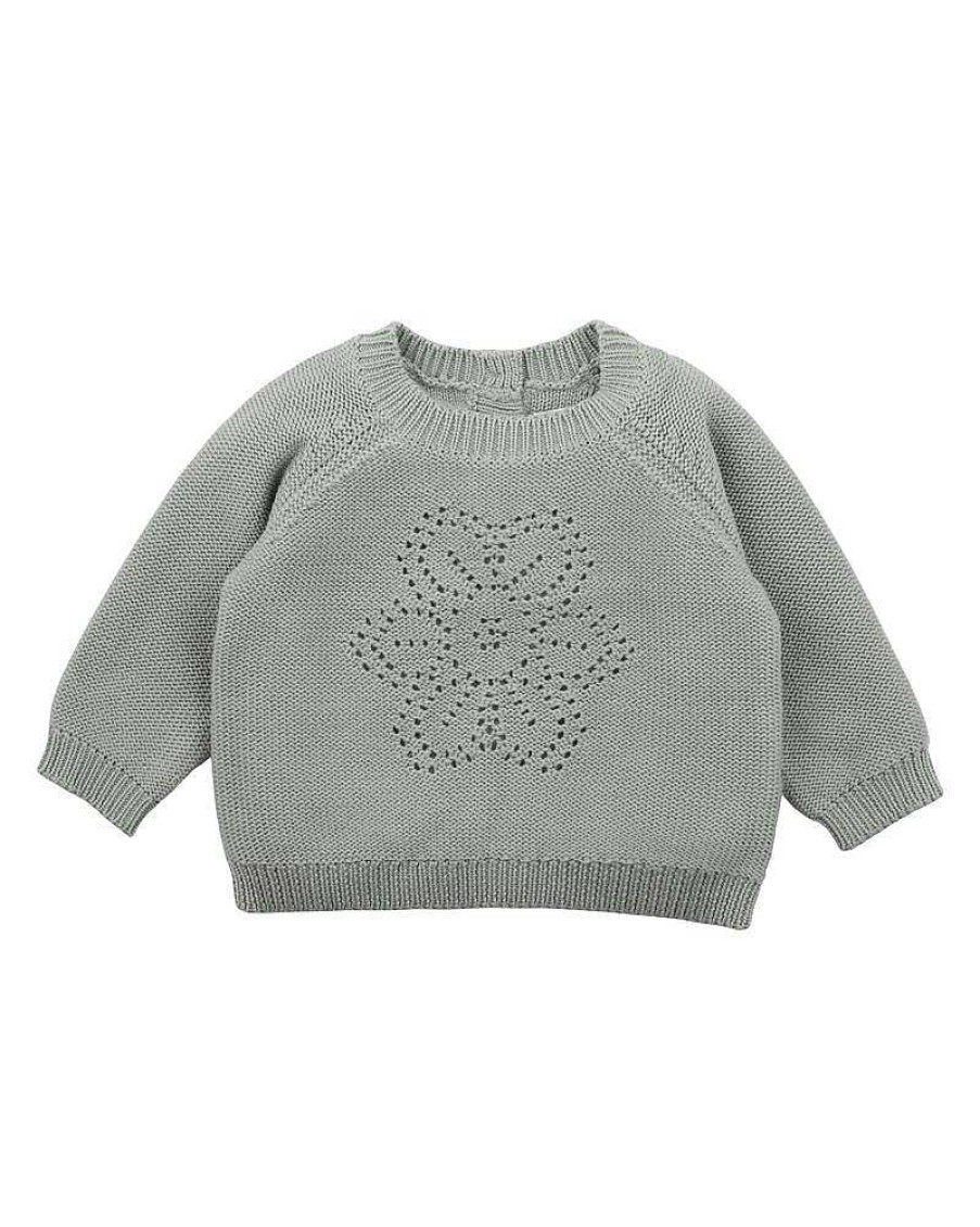 BEBE Ciara Drop Needle Knitted Jumper