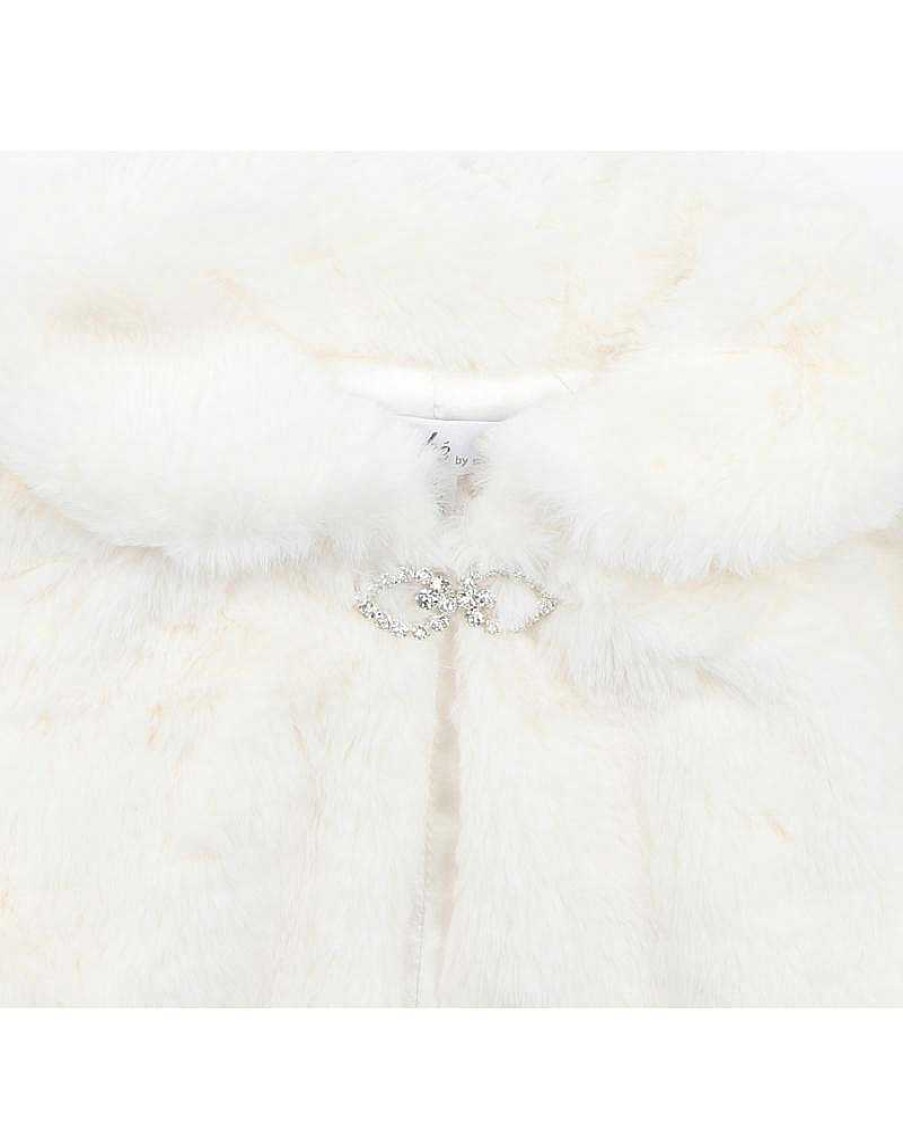 BEBE Petal Faux Fur Jacket