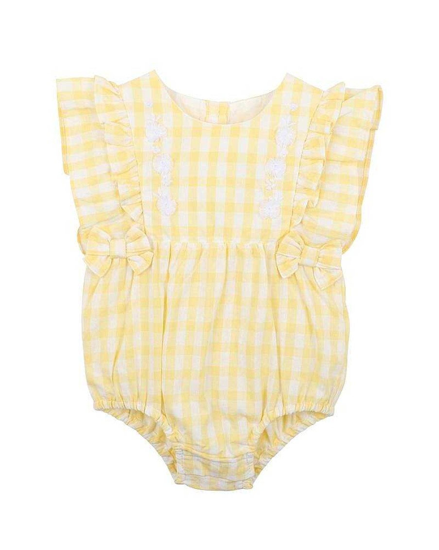 Minihaha Peggy Gingham Bodysuit