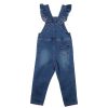 FOX & FINCH Girls Denim Heart Overalls 3-7 Yrs