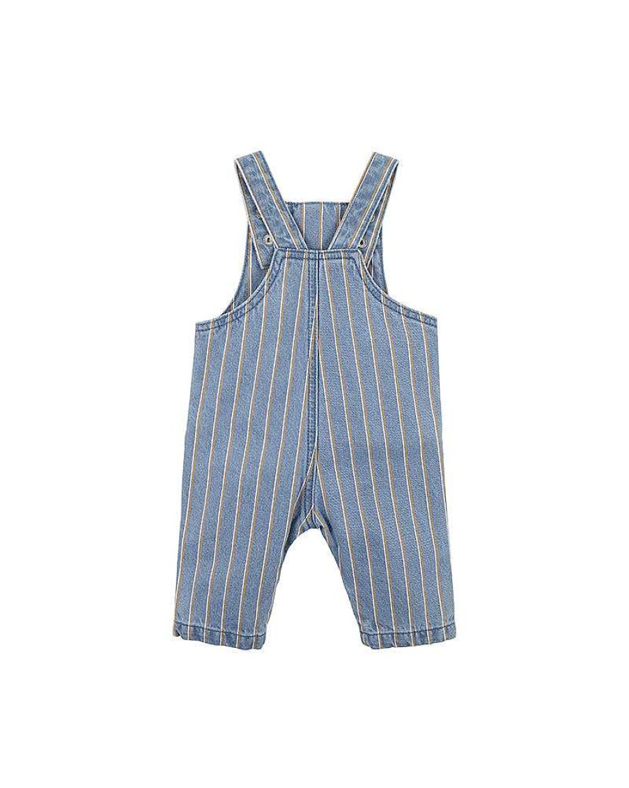 FOX & FINCH Roboto Denim Stripe Overall