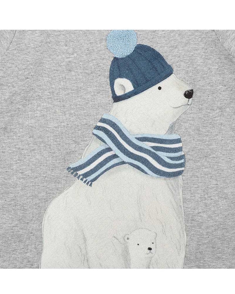 Minihaha Blair Polar Bear Tee 3-5Y