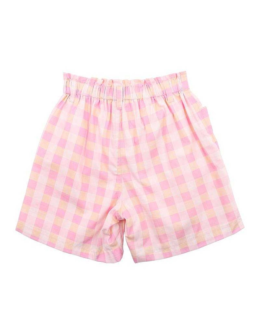 FOX & FINCH Retro Check Shorts