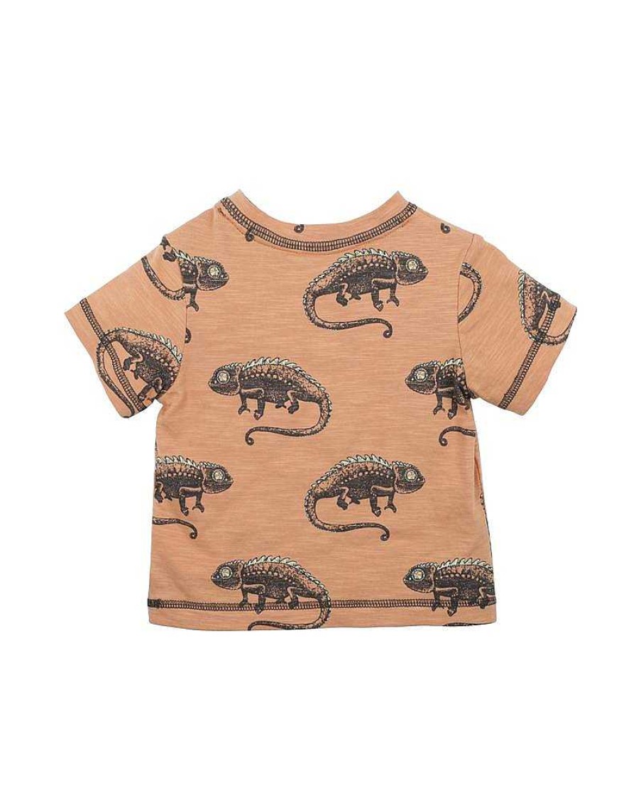 FOX & FINCH Chameleon Print Tee