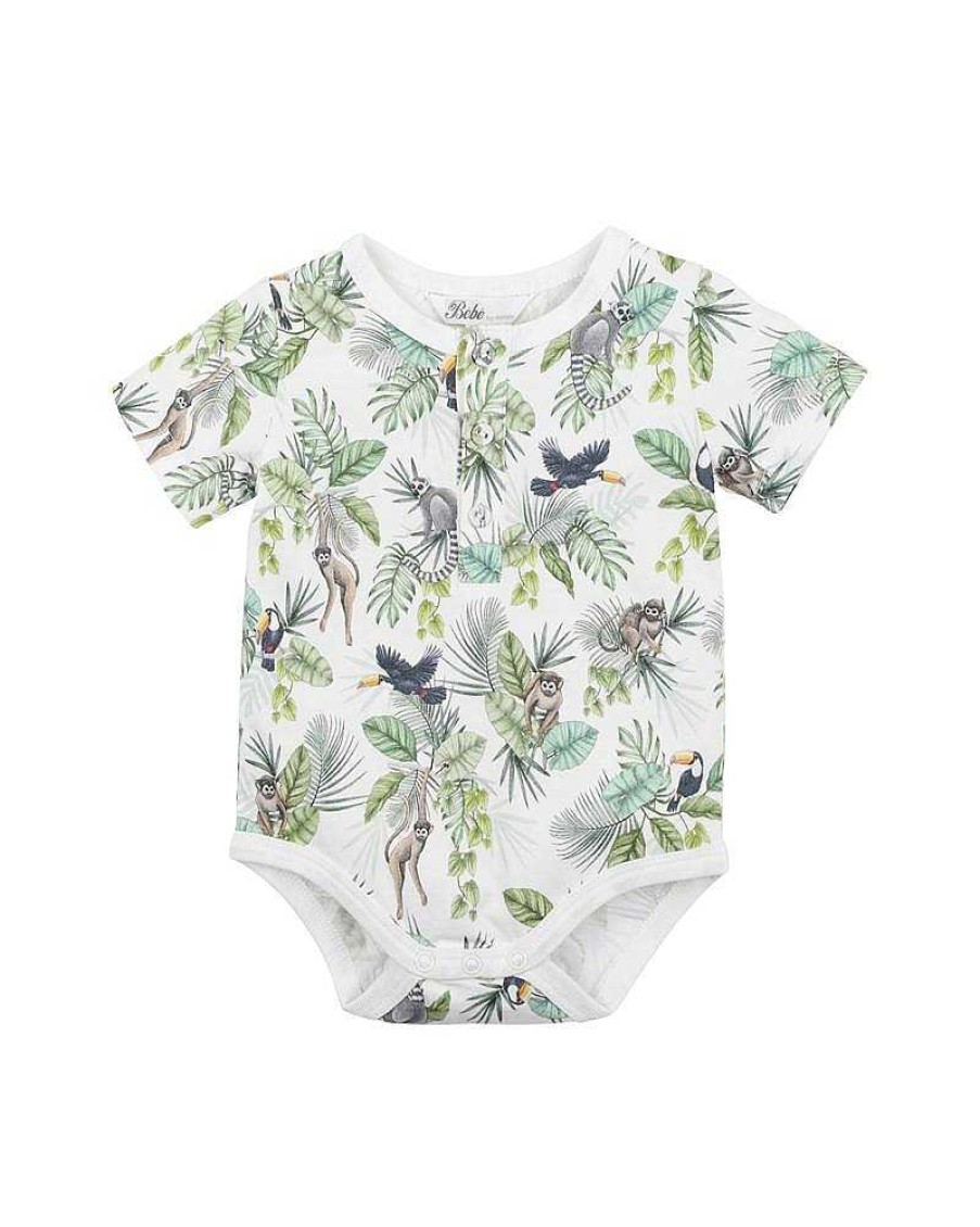 BEBE Milo Henley Bodysuit