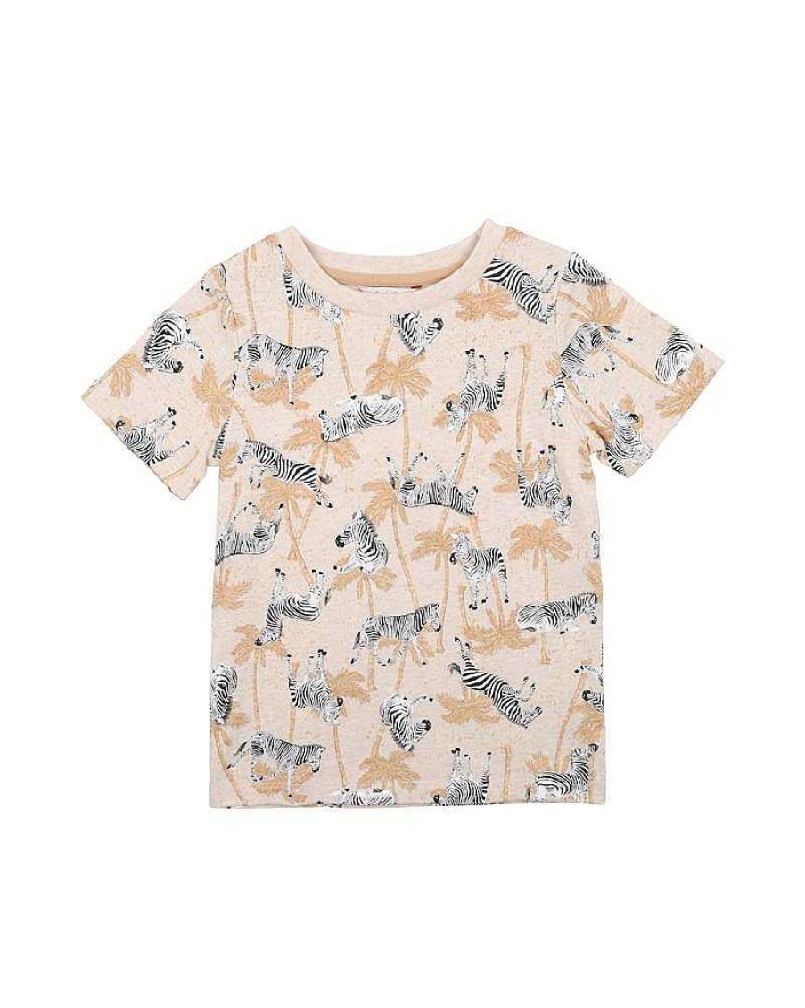 FOX & FINCH Savanna Print Tee 3-7Yrs