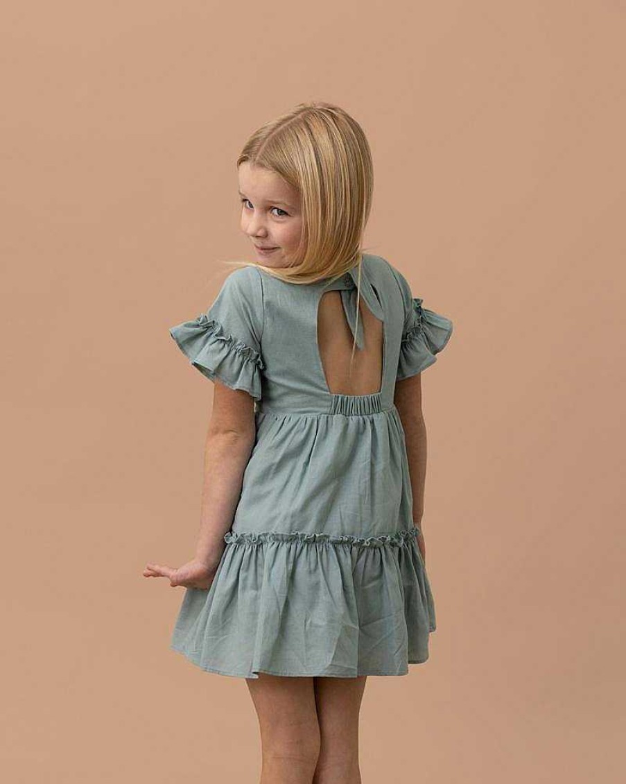 BEBE Indi Embroidered Dress