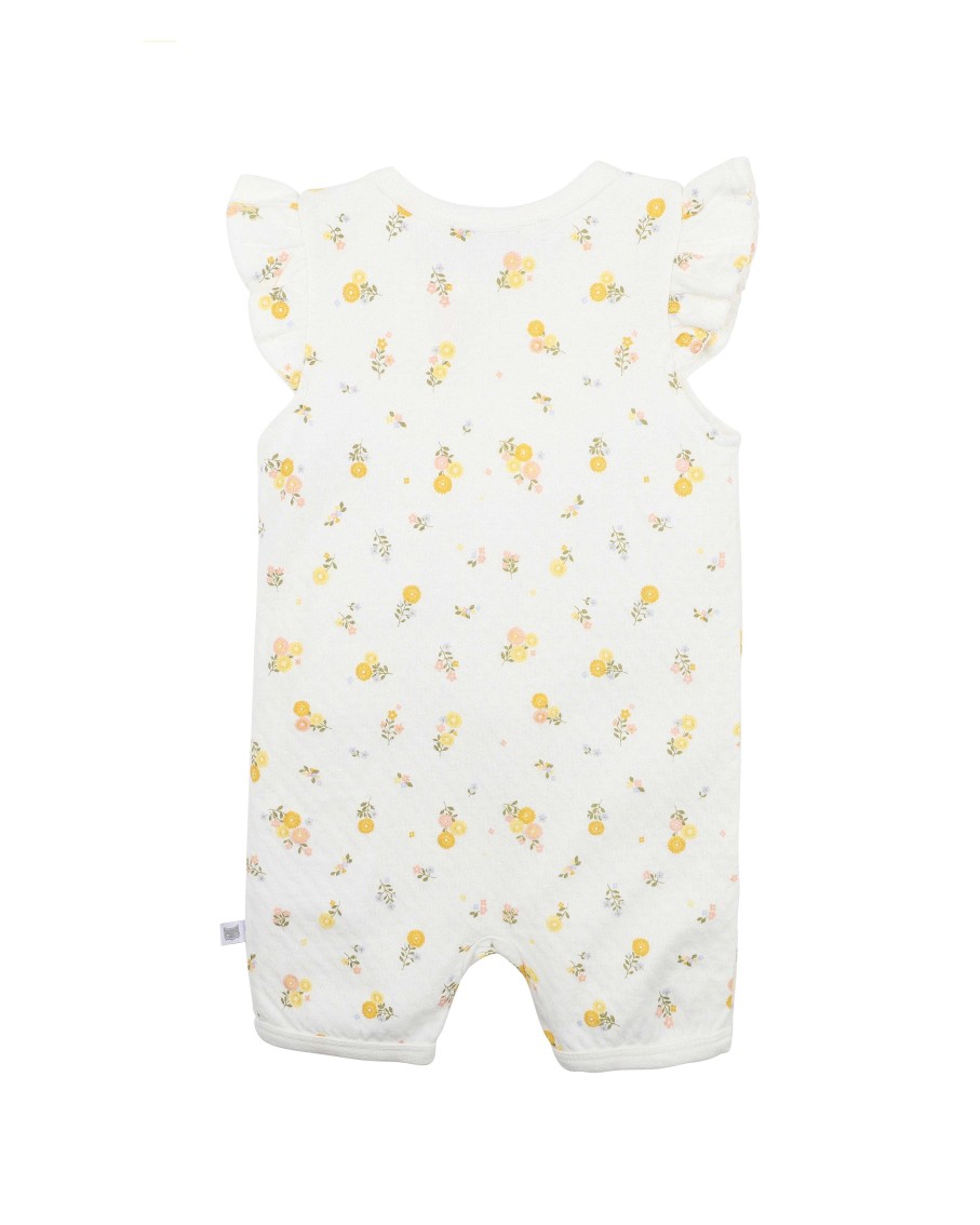 FOX & FINCH Dandelion Ss Zip Romper