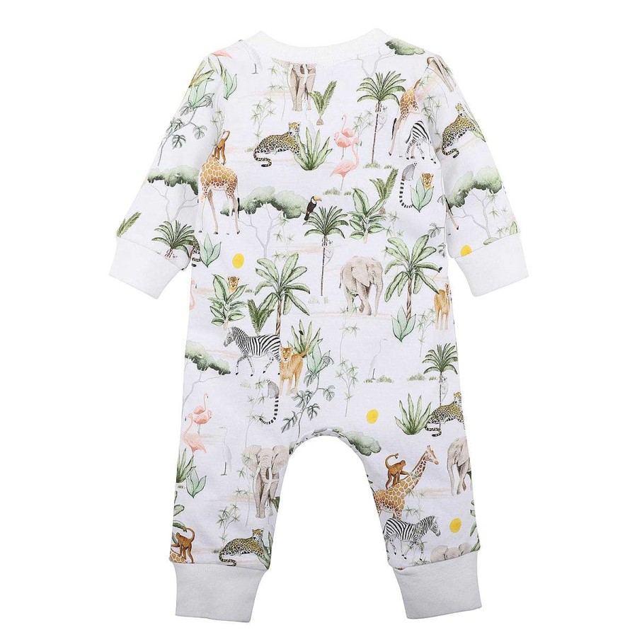 BÉBÉ Lucas Safari Ls Zip Romper