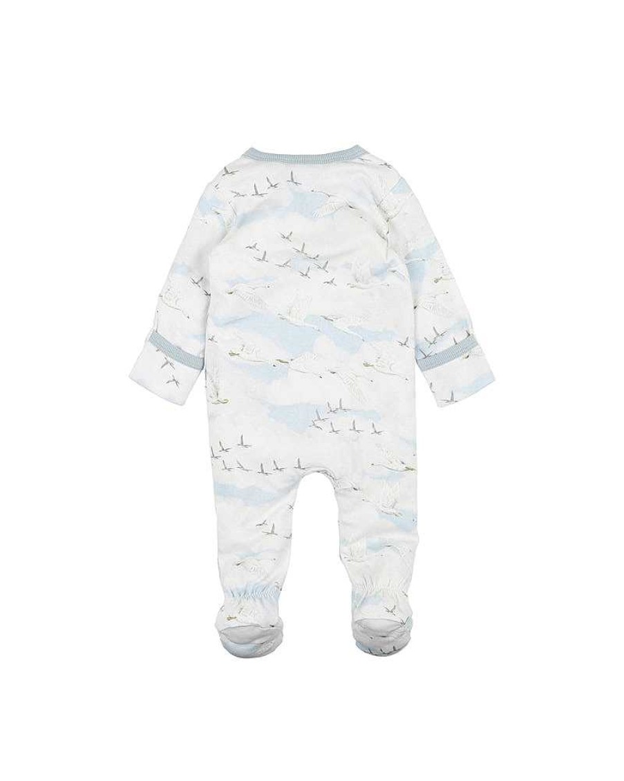 BEBE Calvin Ls Zip Onesie