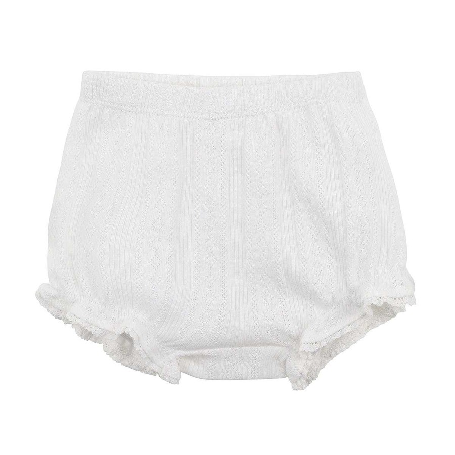 WHITE LABEL Cloud Pointelle Bloomer