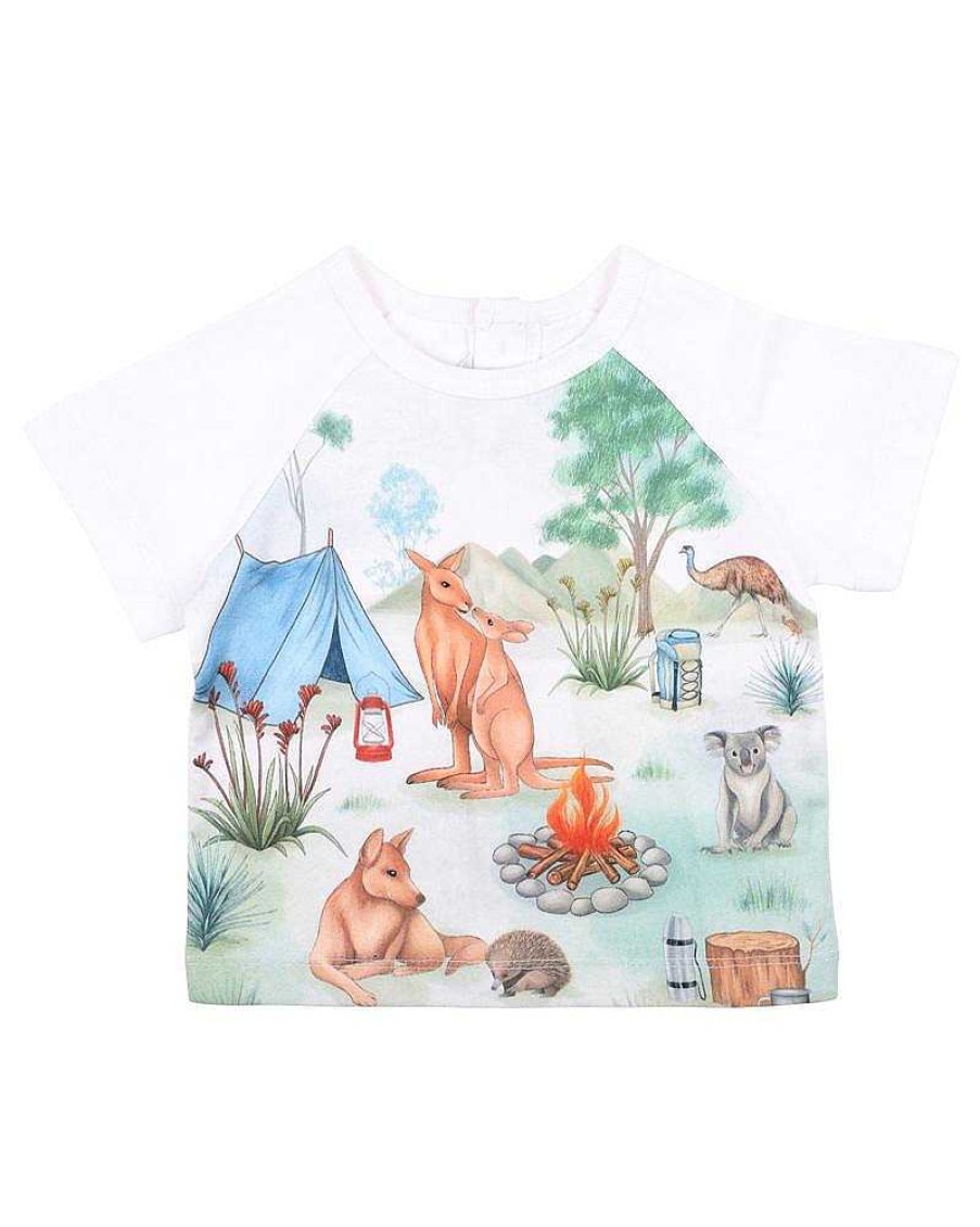 BEBE Atticus Outback Camp Tee