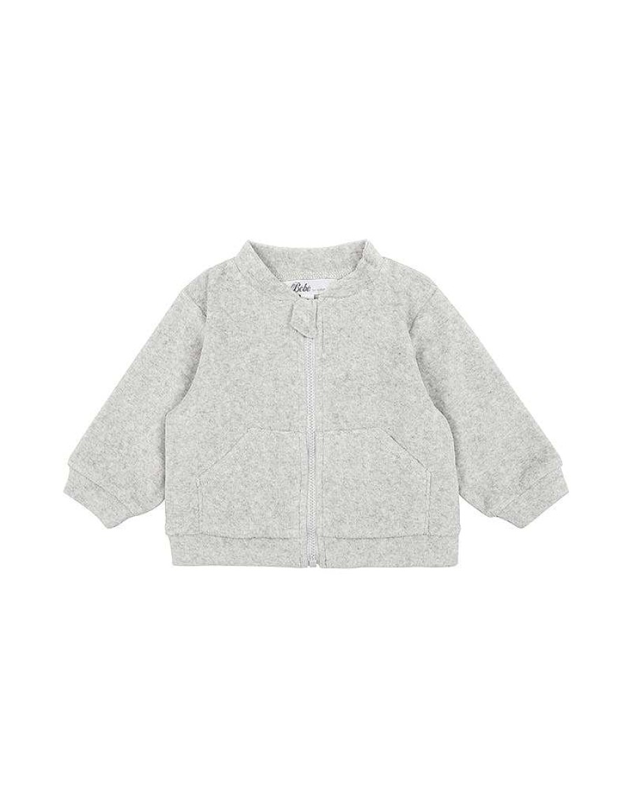 BEBE Llama Velour Jacket