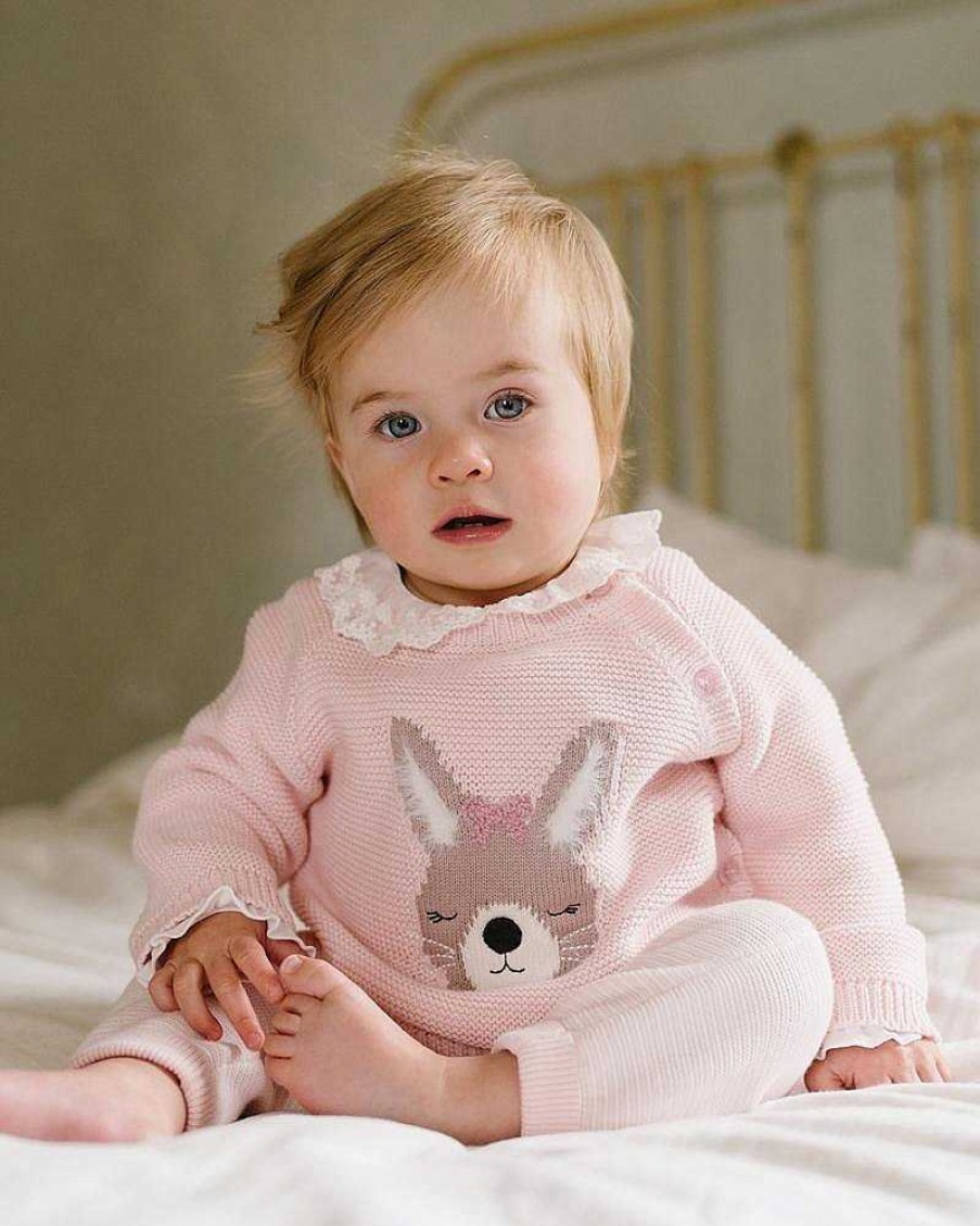 BEBE Ciara Bunny Knitted Jumper