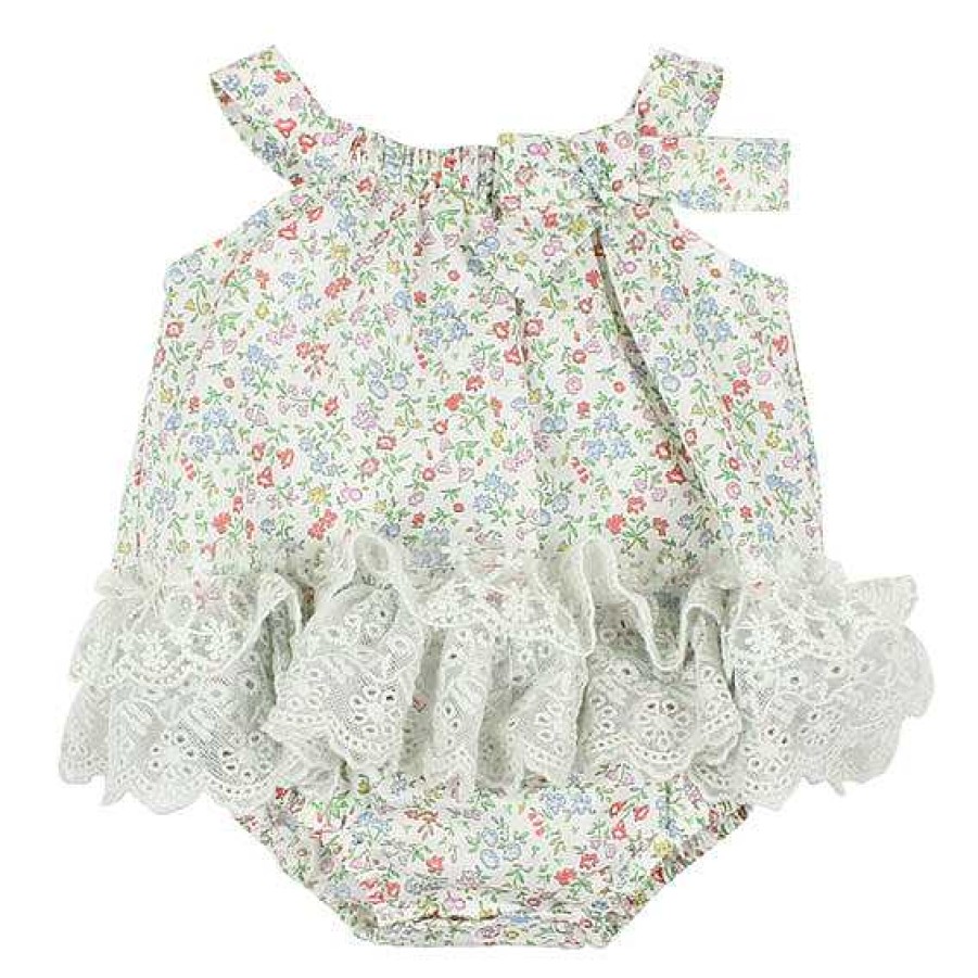 BÉBÉ Liberty Woven Romper