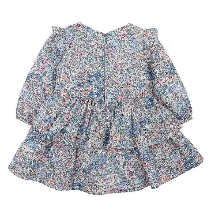 BÉBÉ Liberty Tiered Dress