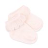 MINIHAHA ACCESSORIES Pale Pink Drop Needle Socks