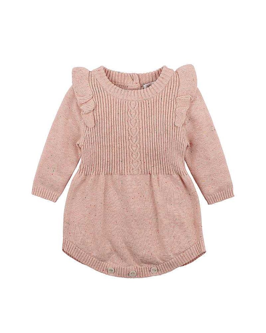 FOX & FINCH Speckle Knit Bodysuit