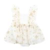 BEBE Party Glitter Star Overlay Dress