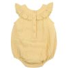 BEBE Hallie Crinkle Frill Bodysuit