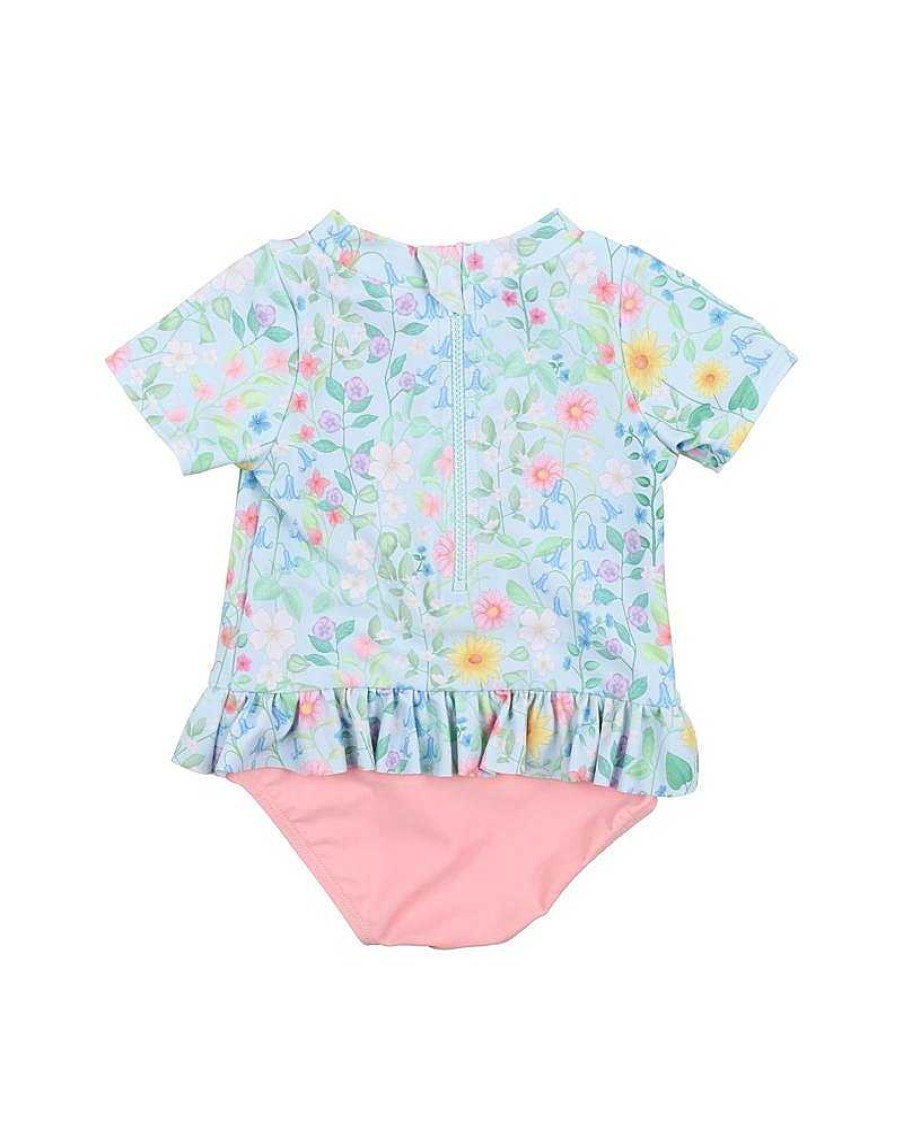 MINIHAHA Kelsey Ss Rash Top Sunsuit