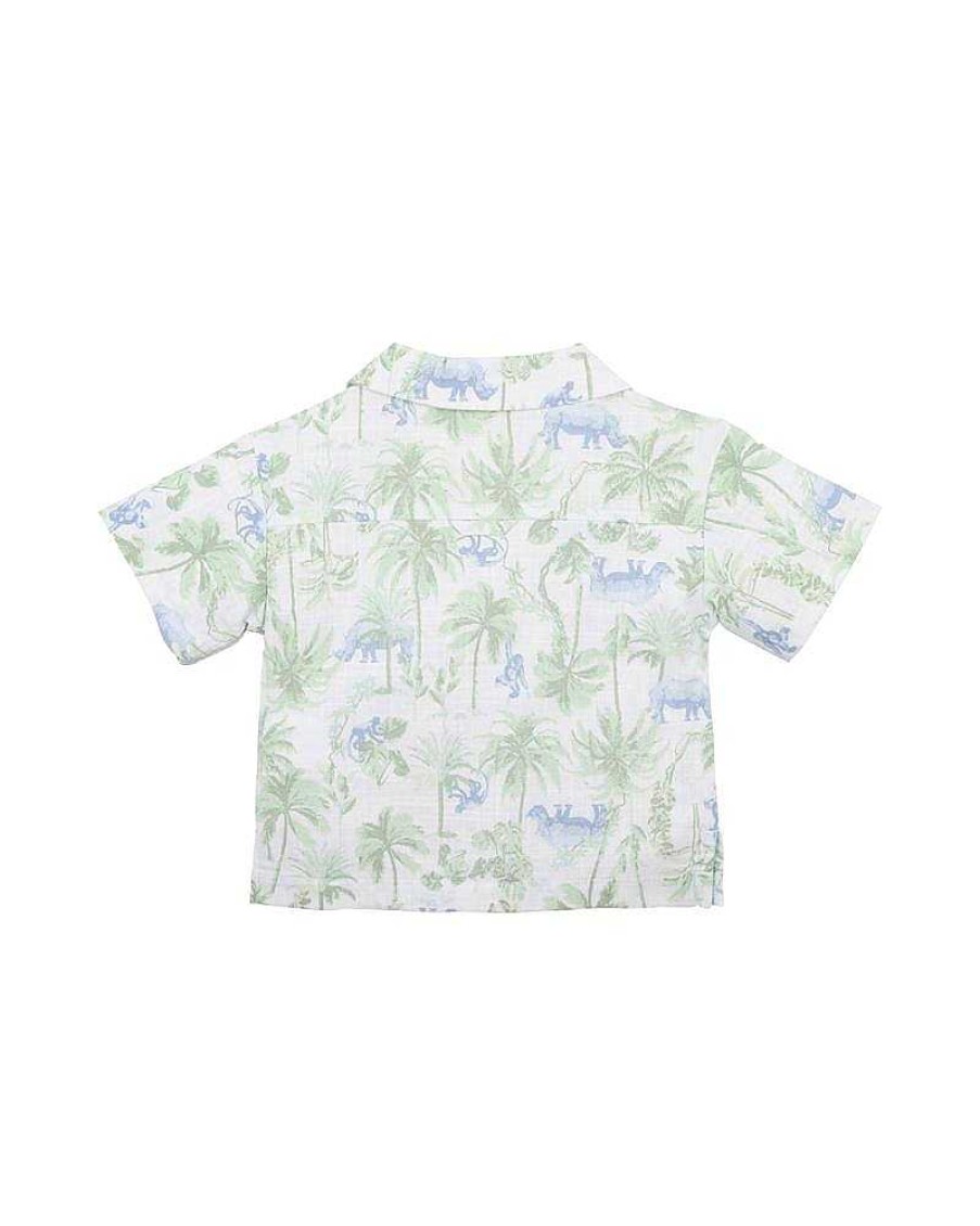 FOX & FINCH Savanna Print Shirt