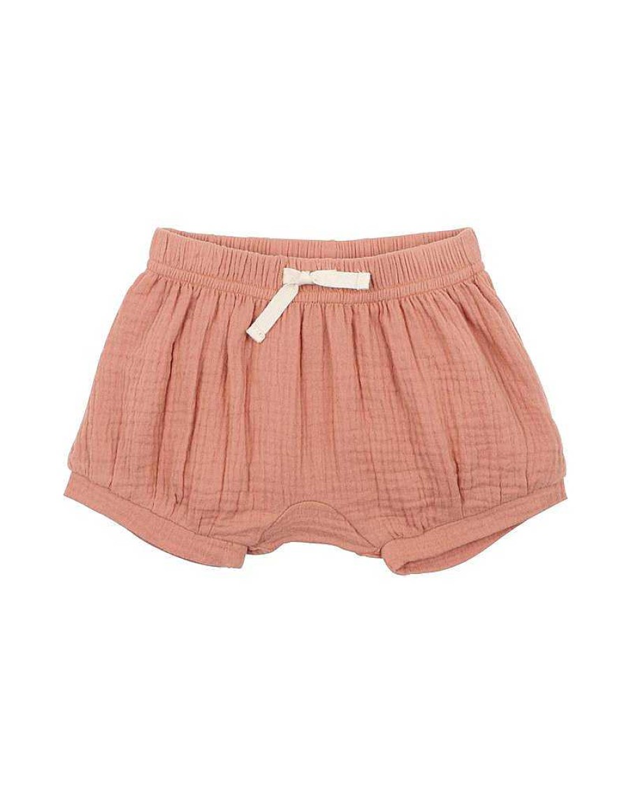 BEBE Caramel Crinkle Shorts